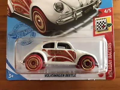 NEW 2021 Hot Wheels Volkswagen Beetle VW BUG Holiday Racers SERIES RARE LOVE ☮️ • $4