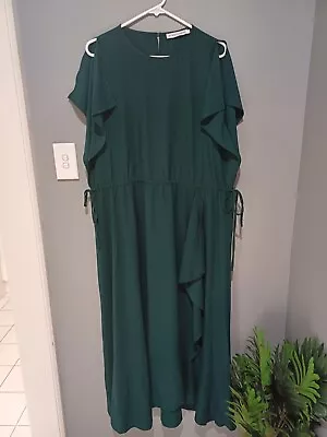 BNWOT Size 18 Dark Green Atmos & Here Dress • $25