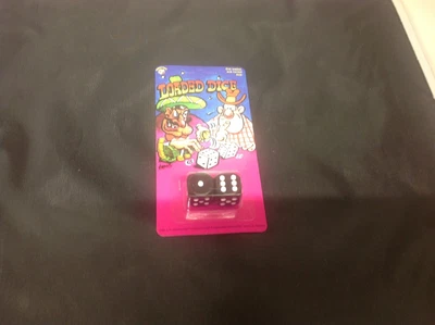 £4.99 • Buy Novelty Joke Gag Trick Loaded Dice Pack Of 2 Dice. Have Loads Of Fun With These 