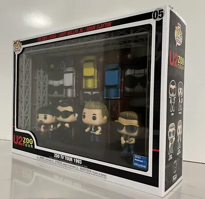 *Sold Out* NEW Funko Pop! Moment Deluxe: U2's Zoo TV Tour (1993) Vinyl Figures • $34.99