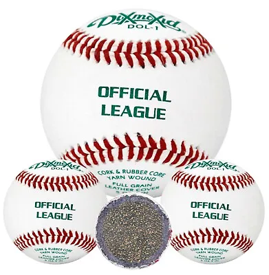 Diamond DOL-1 BLEM Leather Baseballs - 3 Dozen Pack (36 New Balls) • $169.75