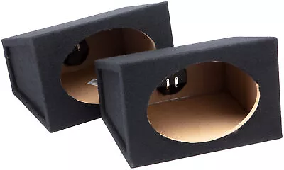 Car Audio Custom 6  X 9  Sealed Hi Quality Pair Speaker Enclosure Unloaded Box • $38.95