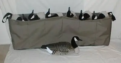 6 Slot Goose Custom Decoy Gunnel Bag ~ Floaters Mesh Bottom Duck Boat Slotted • $70
