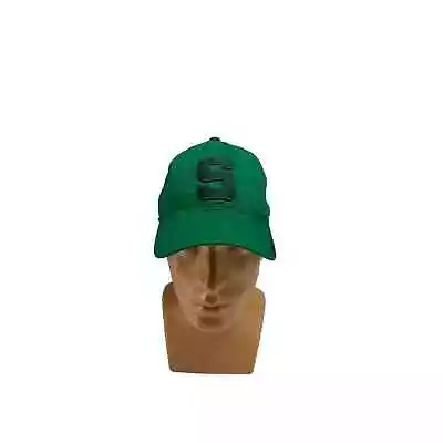 Michigan State Spartans Green Clover NCAA University Football MI Dad Cap Hat • $14.94