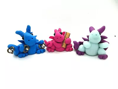 Set # 3 - Three Baby Dragon Figurines • $15