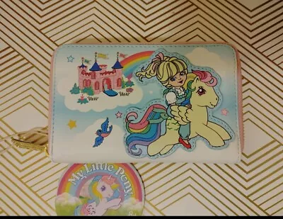 Loungefly My Little Pony Castle Zip Around Wallet Rare Cute New • $29.99