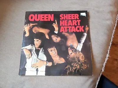 Vintage Lp Queen  Sheer Heart Attack • £8.90