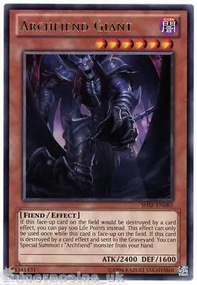 SHSP-EN083 Archfiend Giant Rare UNL Edition Mint YuGiOh Card • £0.99