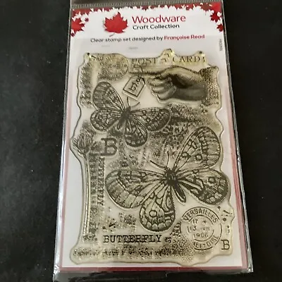 £3 • Buy Woodware B Is For Butterfly Stamps - Creative Expression
