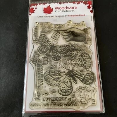 £3 • Buy Woodware B Is For Butterfly Stamps - Creative Expression