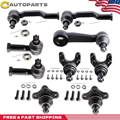 9pcs Front Tie Rod Ends Ball Joints Pitman Arm For 1987-1993 Mazda B2200 B2600 • $57.99