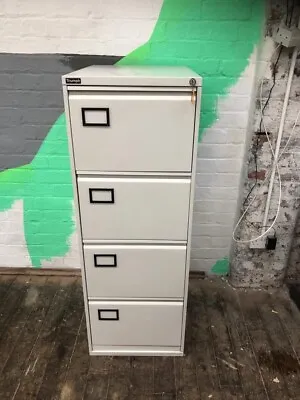 A Triumph 4 Drawer Lockable Metal Filing Cabinet With   2 Key • £30