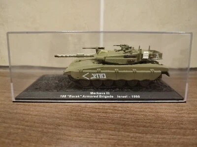 £7 • Buy Deagostini 1:72 Combat Tanks Merkava Iii 188 Barak Armoured Brigade, Israel 1990