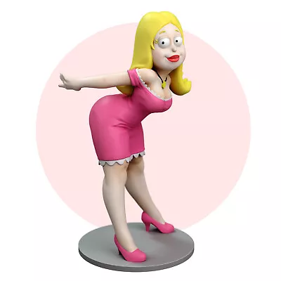 Blond House Wife 3d Printed Resin Figurine Model Kit Garage Kit Minis 1/10 Scale • $115