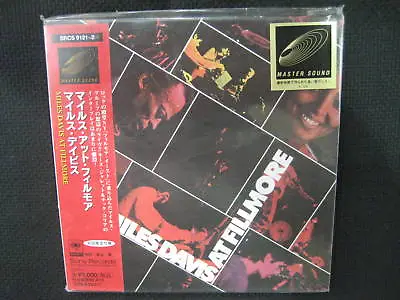 Miles Davis At Fillmore JAPAN MINI LP 2 CD RED OBI(1ST) NEW • $47.99