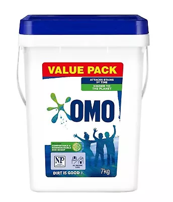OMO Active Clean Laundry Detergent Washing Powder Front And Top Loader 7Kg • $55.69
