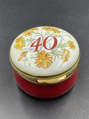 $6.12 • Buy A Crummles & Co Enamel Pill Box
