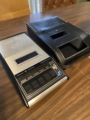 Vintage General Electric Tape Cassette Recorder Player Model M8450A Impeccable • $22