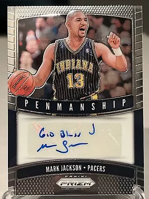 2019-20 Panini Prizm Mark Jackson Penmanship Autograph Card! • $9.99