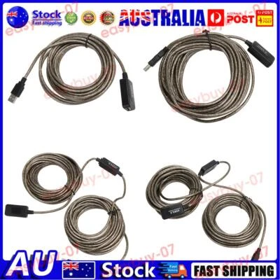$16.49 • Buy AU USB 2.0 Male To Female Extension Line Cable High Speed Wire Data Adapter
