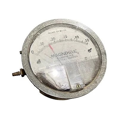 Magnehelic Calibrated For Vertical Position. Max Pressure 15 PSIG.  • $85