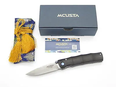Mcusta Seki Japan Shinra Emotion MC-76DP Damascus Folding Pocket Knife No Clip • $184.95