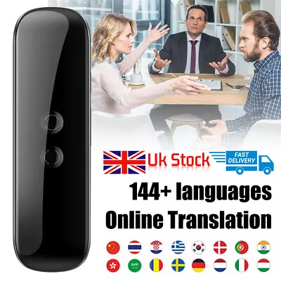 Portable 144+ Languages Smart Instant Translator Two-Way Real Time Voice Device • $29.55