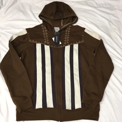 $29.99 • Buy NEW Assassin's Creed Brown Full Zip Hoodie Sweatshirt Men HOT TOPIC Size S NWT