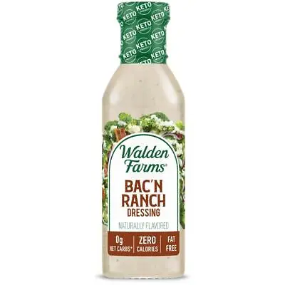 Walden Farms Dressing Calorie Free Creamy Bacon 12 Fl (Pack Of 6) • £44.97