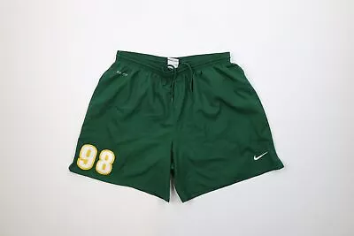 Vintage Nike Mens Large Travis Scott Mini Swoosh Lined Above Knee Soccer Shorts • $44.95