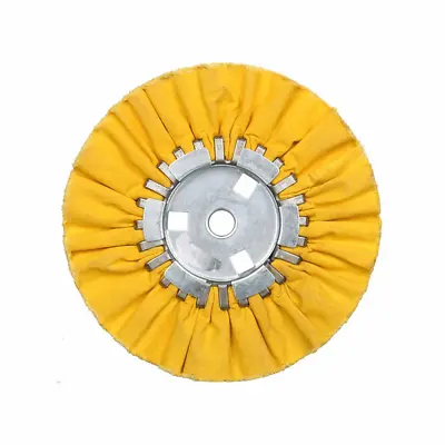 8 Yellow Airway Buffing Wheel5/8 Arbor Hole12 Plys/Hard Polishing For Angle • $20.11