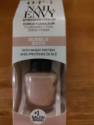 £10 • Buy OPI Nail Envy Bubble Bath 15ml Bnib