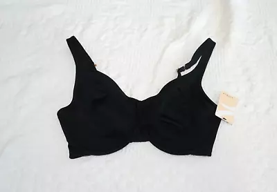 Lively Women's The Minimizer Underwire Bra Jet Black Size 32DDD NWT • $24.90