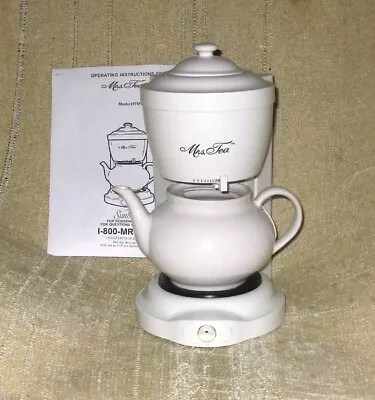 Mrs. Tea Hot Tea Maker By Mr Coffee 6 Cup HTM1 700 Watts • $32.95