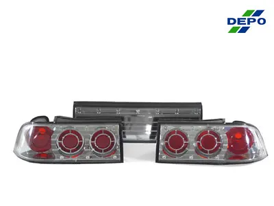 3PCS Set Of JDM Chrome Rear Tail Lights For 1992-1994 Mitsubishi Eclipse • $74.94