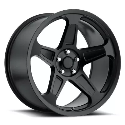 22  Voxx Replica Demon Matte Black Wheel 22x9 5x115 20mm Rim • $364