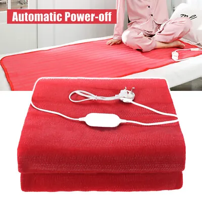 £21.69 • Buy Winter Electric Blanket Heater Single Body Heated Blanket Electrothermal Pad220V