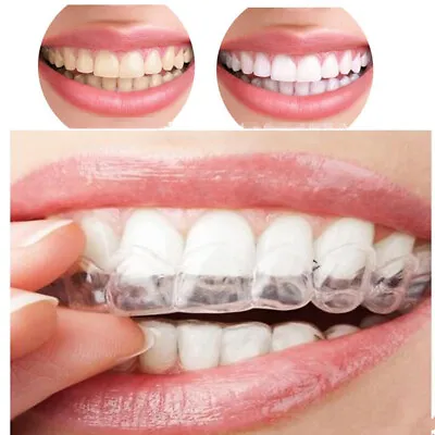 $4.79 • Buy 2PCS Thermo-forming Boil & Bite Dental Mouth Trays For Teeth Whitening Gel Kits
