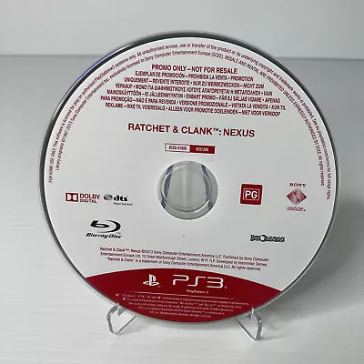 Ratchet & Clank: Nexus - Rare Full Game PROMO Disc PAL PlayStation 3 PS3 TESTED • $45