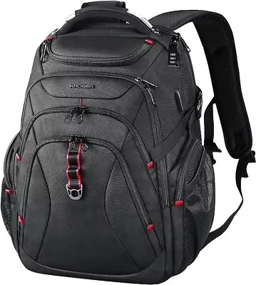 KROSER Travel Laptop Backpack 17.3 Inch XL Computer Backpack With USB Charging P • $75.90