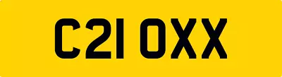 Cox Old Classic Original Reg Number Plate C21 Oxx / Coxie Coxey Coxon Coxs Coxy • £449