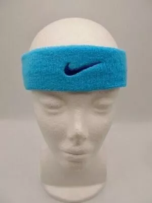 Nike Swoosh Headband Gamma Blue/Deep Royal Blue OSFM Men's Women's • $13.95