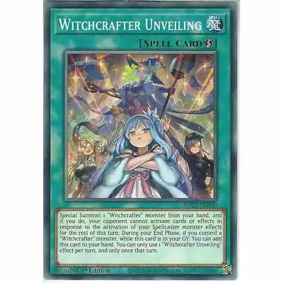 £1 • Buy MP21-EN080 Witchcrafter Unveiling | 1st Edition Common YuGiOh Trading Card Game