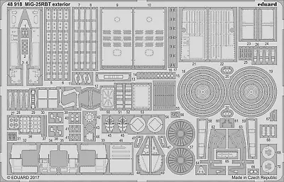 Eduard 1/48 MiG-25RBT Exterior (ICM) 48918 • $17.49