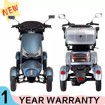 4 Wheels Electric Mobility Scooter 800W 60V 20AH Battery Motor For Adult Senior • $110