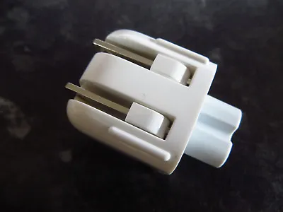 Genuine Official Apple USA US Macbook IPad IPhone Mains Plug 2 Pin Flat Adapter • £3.69