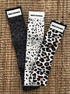 Resistance Bands Fabric Workout Booty Bands Mixed Leopard Print Exercise • $19.95