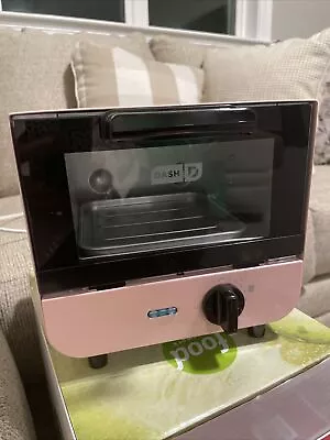 Dash Teeny Tasty Mini Toaster Oven Pink Appliance RV Camper Dorm Tiny Home • $25