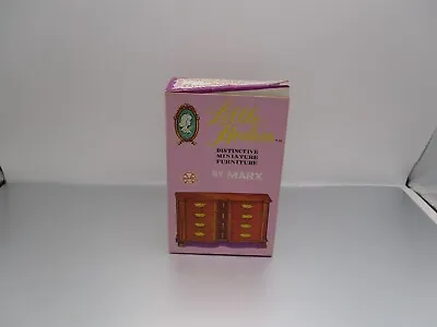 Vintage Marx Little Hostess Doll House Furniture Block Front Chest Of Drawers • $12.99