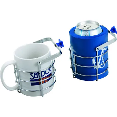 Sea Dog Marine 588130-3 Chrome Brass Swivel Beverage Holder • $27.56